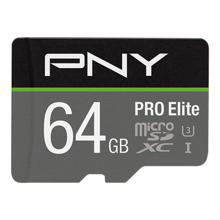 PNY PRO Elite memoria flash 64 GB MicroSDXC Classe 10 UHS-I [P-SDU64GV31100PRO-GE]