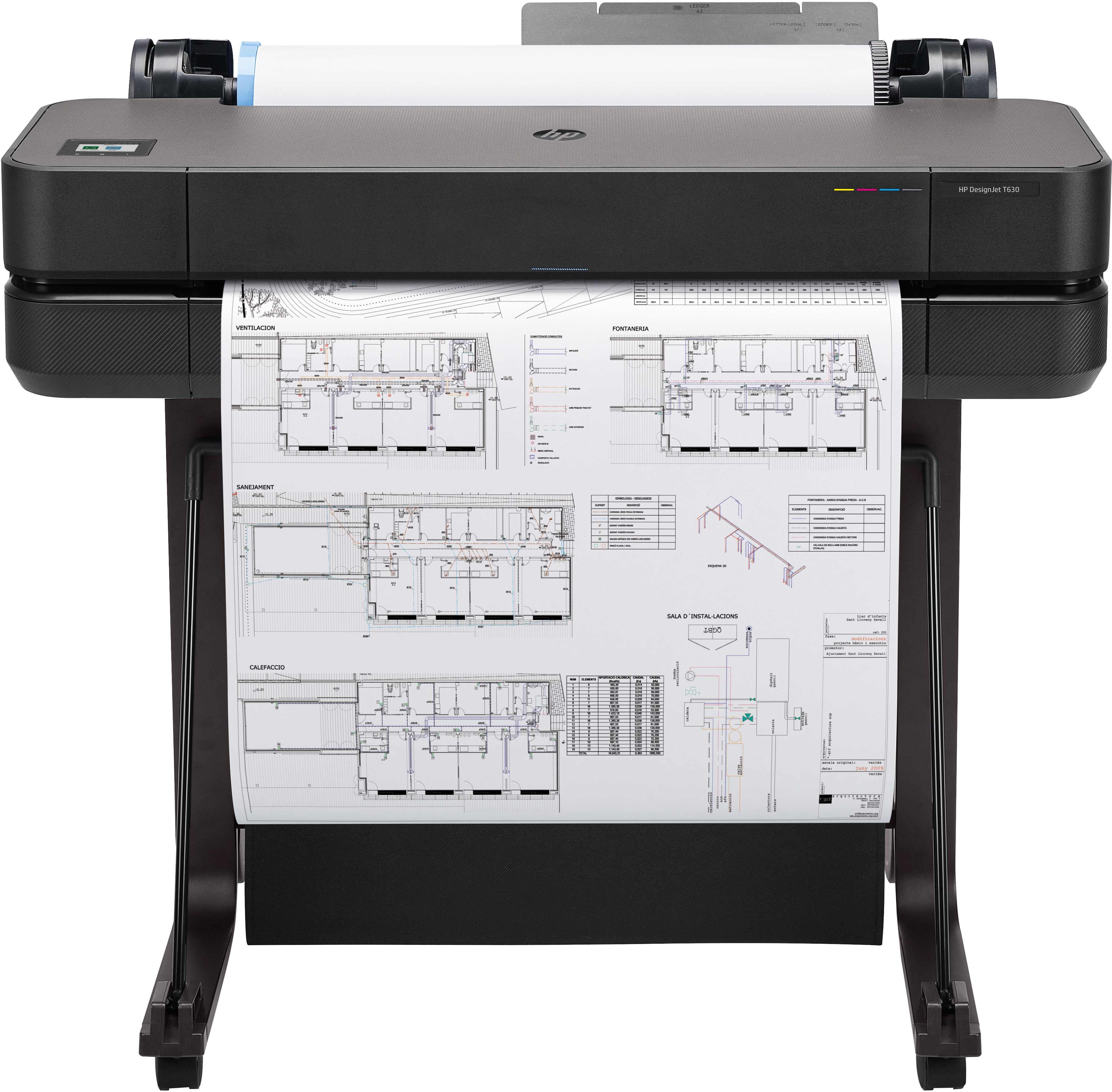 HP DesgnJet T630 24-in Printer stampante grandi formati [5HB09A]
