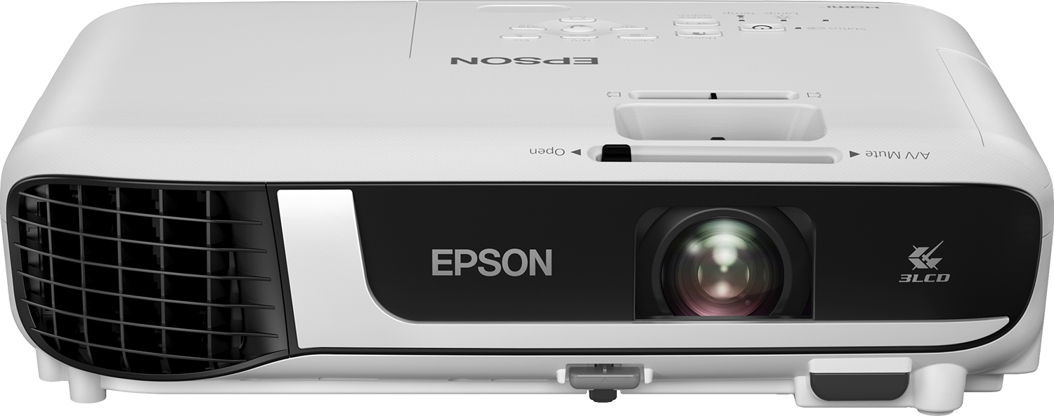 Epson EB-X51 videoproiettore Proiettore portatile 38000 ANSI lumen 3LCD XGA (1024x768) Nero, Bianco