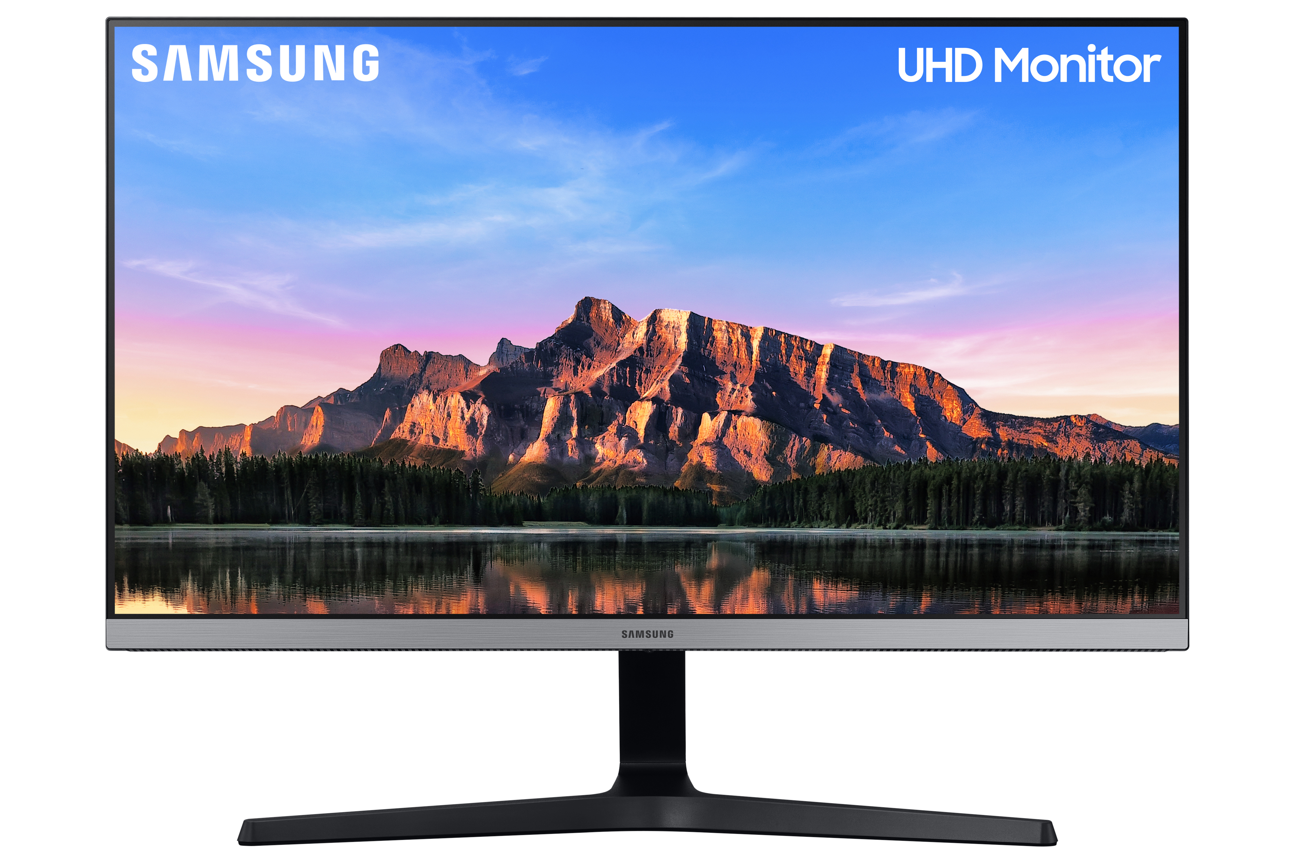 Monitor Samsung U28R550UQR 71,1 cm (28") 3840 x 2160 Pixel 4K Ultra HD LED Blu, Grigio [LU28R550UQRXEN]