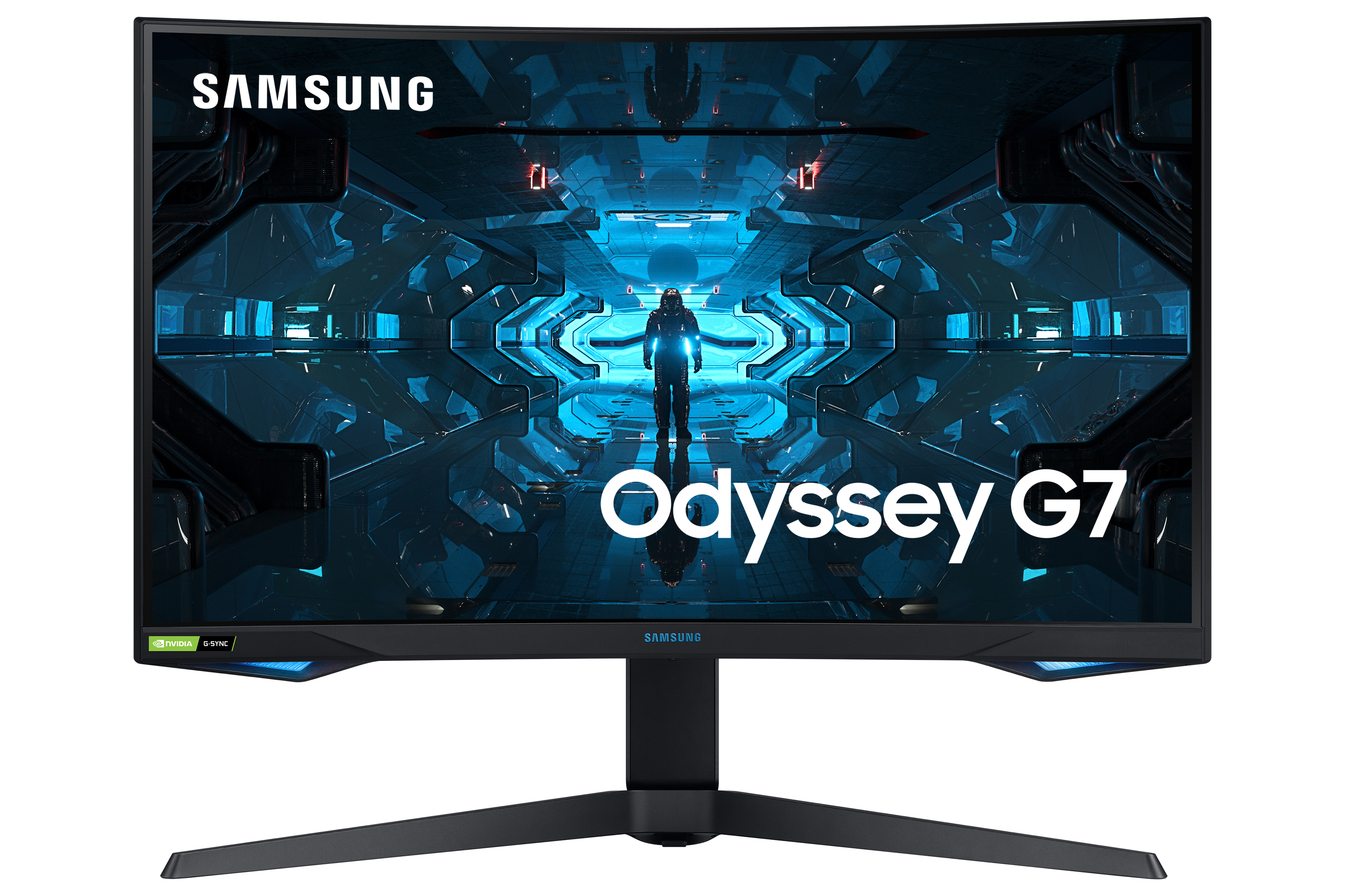 Monitor Samsung Odyssey C27G74TQSR 68,6 cm (27") 2560 x 1440 Pixel Wide Quad HD QLED Nero [LC27G74TQSRXZG]
